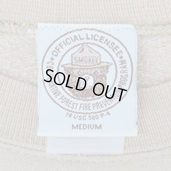 画像2: Early 00's SMOKEY BEAR 刺繍スウェット (2)