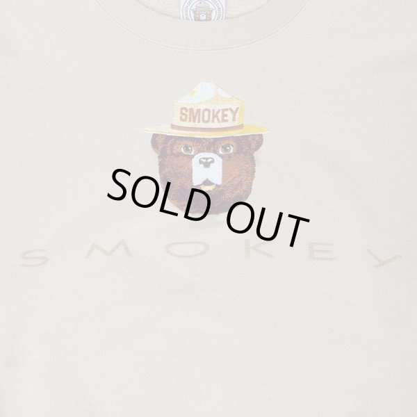 画像3: Early 00's SMOKEY BEAR 刺繍スウェット (3)