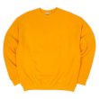 画像1: 90-00's Fruit of the loom ブランクスウェット "DEADSTOCK / YELLOW" (1)