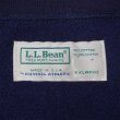 画像2: 90's L.L.Bean × RUSSELL 前V ブランクスウェット "MADE IN USA / FADE NAVY" (2)