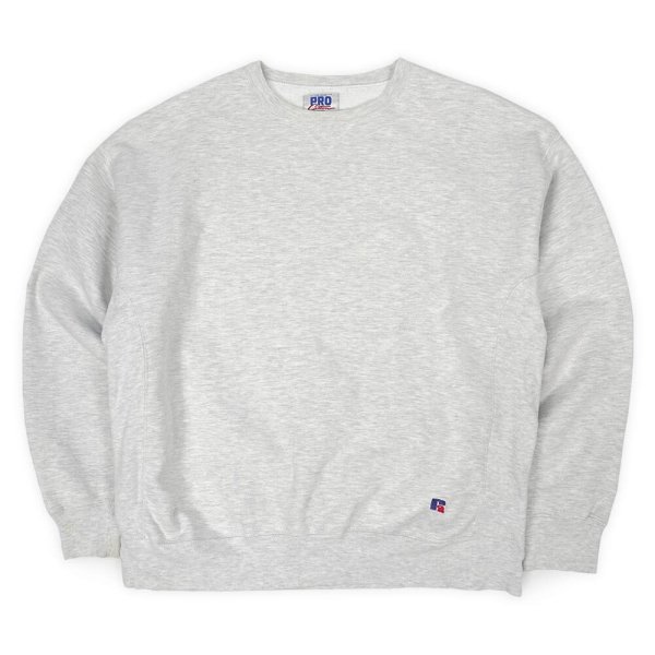画像1: 90's RUSSELL リバースウィーブタイプ ブランクスウェット "PRO COTTON / MADE IN USA" (1)