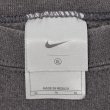 画像2: 00's NIKE ロゴ刺繍 スウェット "CHARCOAL" (2)