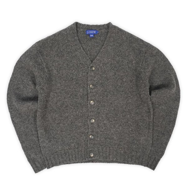 画像1: 00's J.CREW ウールニット カーディガン (1)