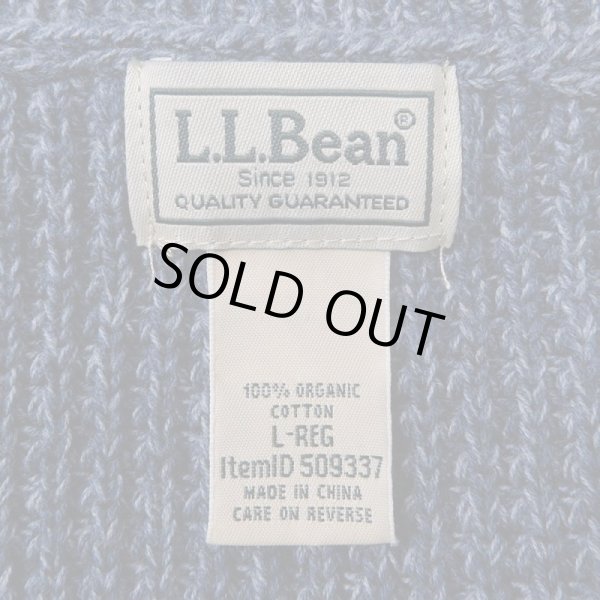 画像2: 00's L.L.Bean ロールネック コットンニット (2)