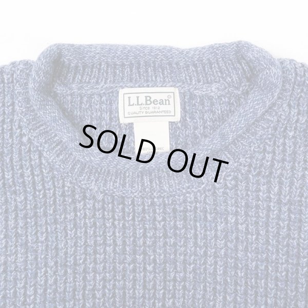 画像3: 00's L.L.Bean ロールネック コットンニット (3)