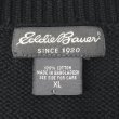 画像2: 00's Eddie Bauer コットンニット “BLACK” (2)