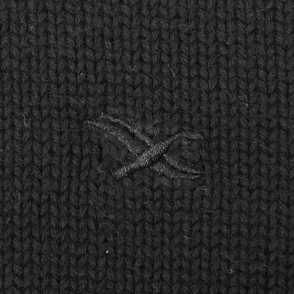 画像3: 00's Eddie Bauer コットンニット “BLACK” (3)