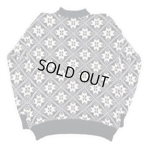 画像2: 90's OLD GAP 総柄 ウールニット (2)