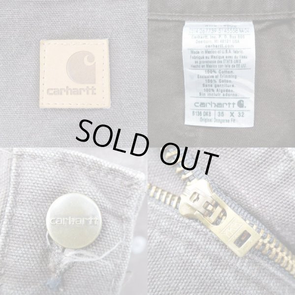 画像3: 00's Carhartt ダブルニー ダックペインターパンツ (3)