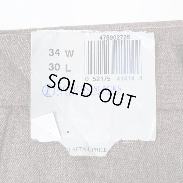 画像3: Early 00's Levi's アクションスラックス "HEATHER BROWN / DEADSTOCK" (3)