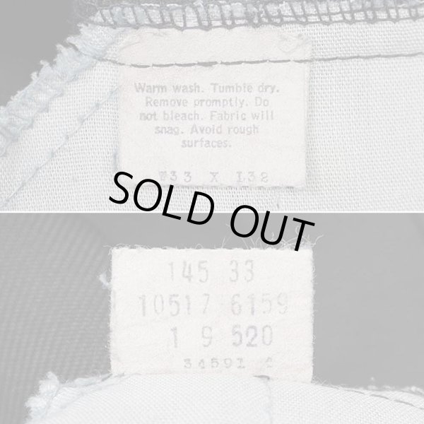 画像3: 80's Levi's 517-6159 ブーツカットパンツ "BLACK / MADE IN USA" (3)