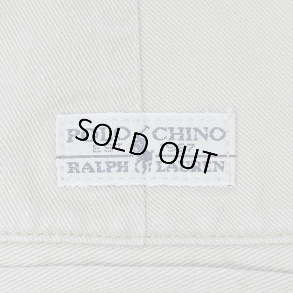 画像3: 90's Polo Ralph Lauren 2タック チノトラウザー "HAMMOND PANT / BEIGH" (3)