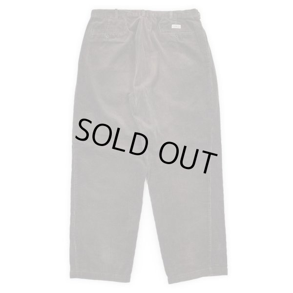 画像2: 90's Polo Ralph Lauren 2タック 太畝コーデュロイトラウザー "Dark Brown / ANDREW PANT" (2)