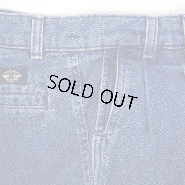 画像5: 90's DOCKERS 2タック デニムトラウザー "MADE IN USA" (5)