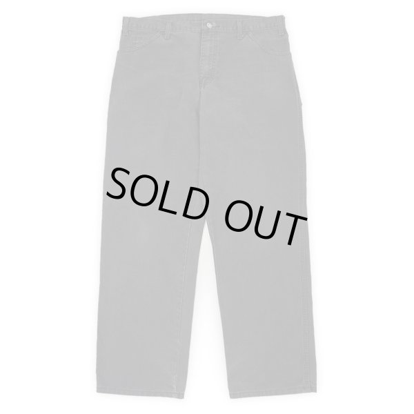 画像2: 00's Dickies ダックペインターパンツ "FADE BLACK / W36 L32相当" (2)