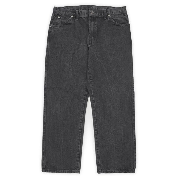 画像1: 00's Dickies ブラックデニムパンツ "W36 L30" (1)