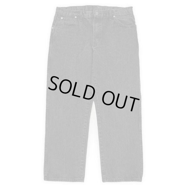 画像1: 00's Dickies ブラックデニムパンツ "W36 L30" (1)
