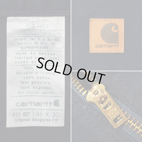 画像3: 00's Carhartt ダックペインターパンツ "B11 MDT / W36 L30" (3)