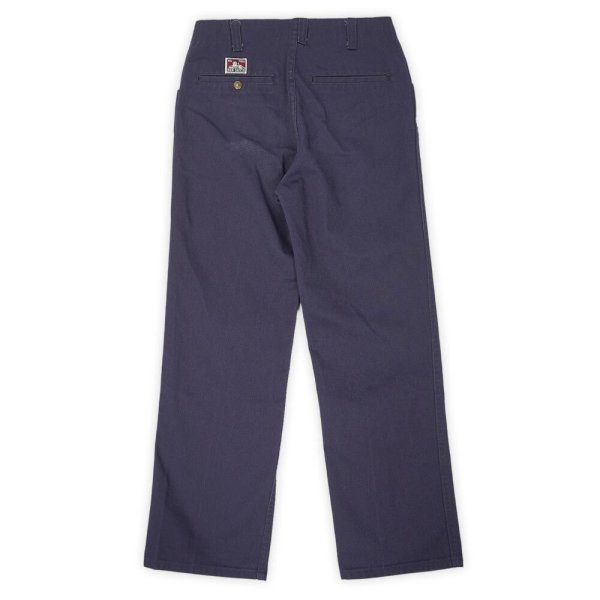画像2: 00's BEN DAVIS フリスコ ワークパンツ "NAVY / USA FABRIC" (2)