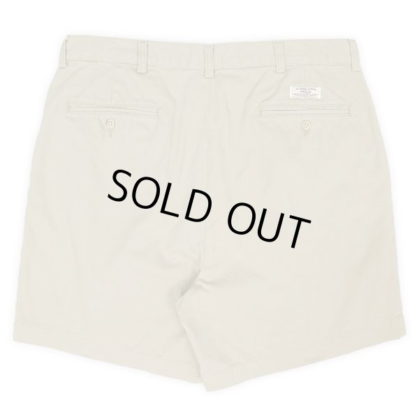 画像2: 90's Polo Ralph Lauren 2タック チノショーツ "ANDREW SHORT / BEIGH" (2)