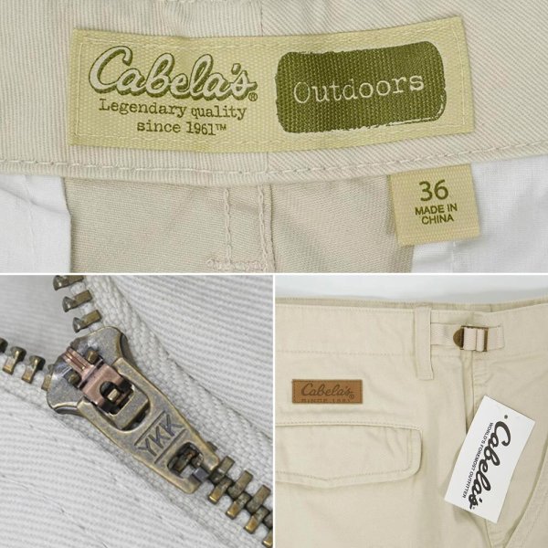 画像3: 00's Cabela's 6ポケット カーゴショーツ “DEADSTOCK” (3)