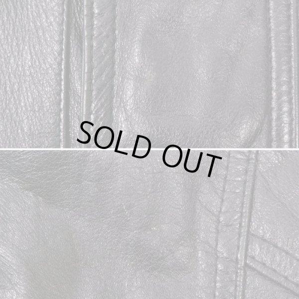 画像5: 80-90's GLOBAL IDENTITY レザーファイヤーマンコート (5)