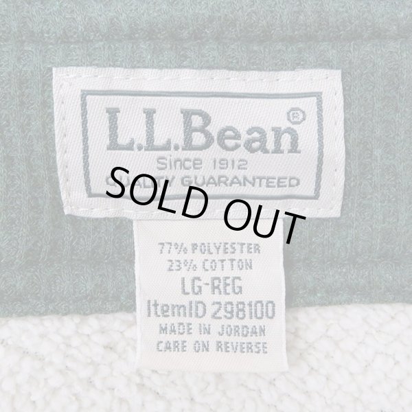 画像3: 00's L.L.Bean ヘンリーネック フリースカットソー (3)