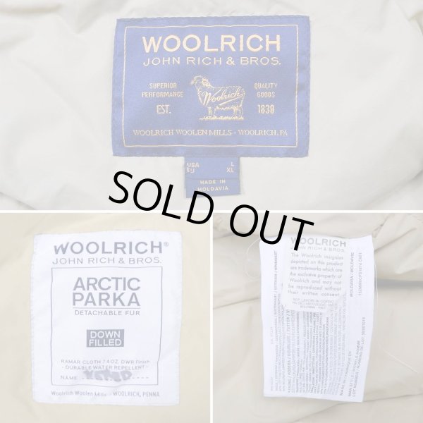 画像3: 00's Woolrich アークティックパーカー “チームロゴ刺繍” (3)