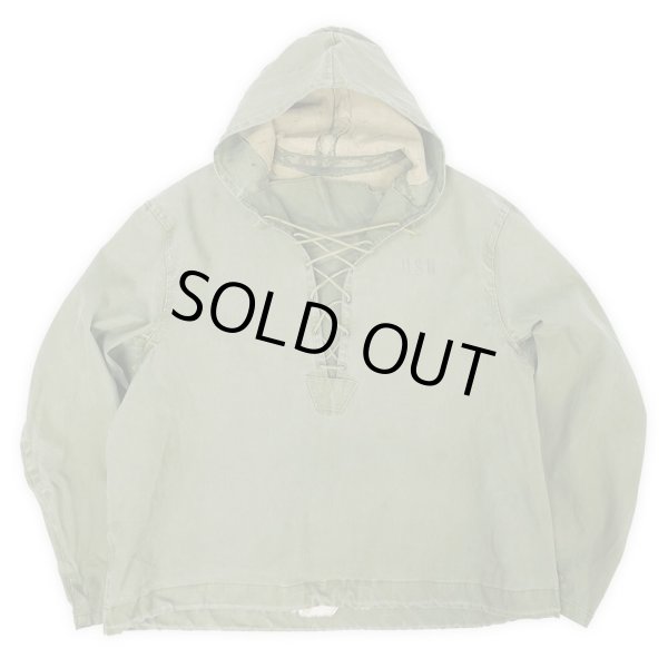 画像1: 40-50's US.NAVY N-2 レインパーカー (1)