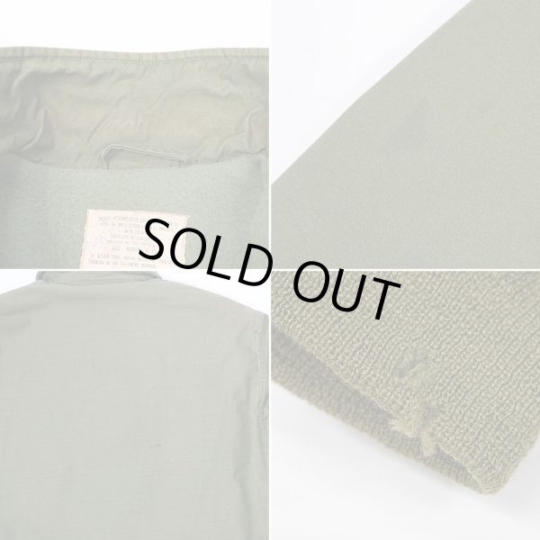 画像4: 60's US.NAVY A-2 デッキジャケット "MEDIUM / SEABEES STENCIL" (4)