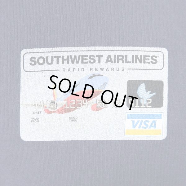 画像4: 00's SOUTHWEST AIRLINES L/S Tシャツ "VISA CARD" (4)