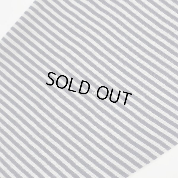 画像4: 90's Eddie Bauer ボーダー柄 ヘンリーネックカットソー "白タグ" (4)