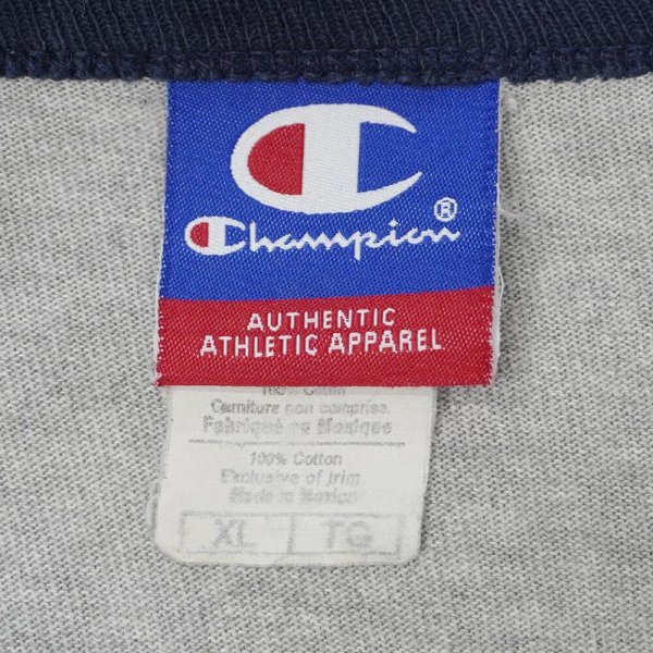 画像2: 00's Champion チョコチン L/S Tシャツ (2)