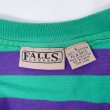 画像2: 90's FALLS CREEK ボーダー柄 ポケットTシャツ (2)