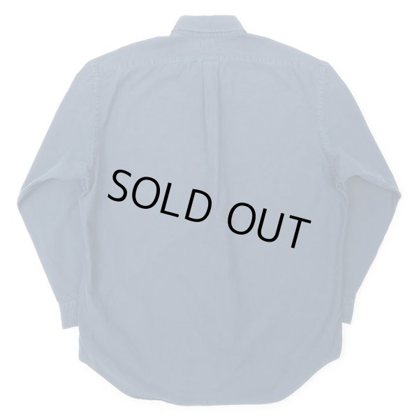 画像2: 90's Polo Ralph Lauren ボタンダウンシャツ "BIG SHIRT / NAVY" (2)