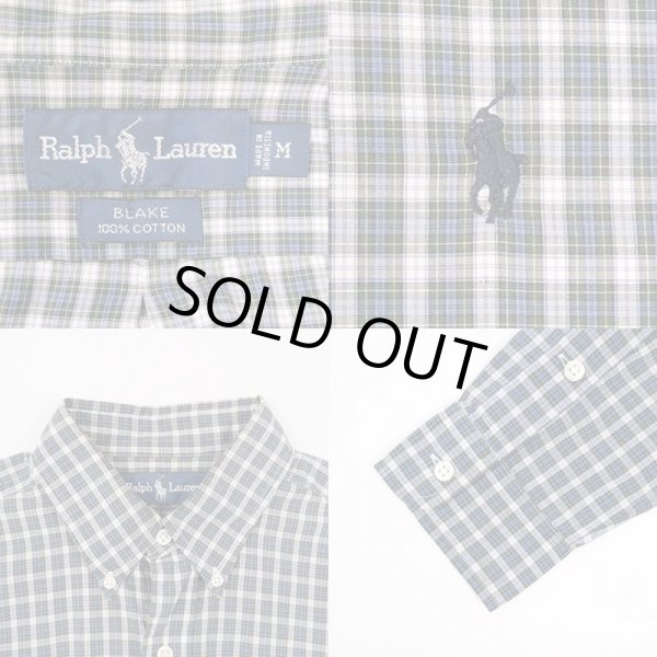 画像3: 90's Polo Ralph Lauren ボタンダウンシャツ "BLAKE" (3)