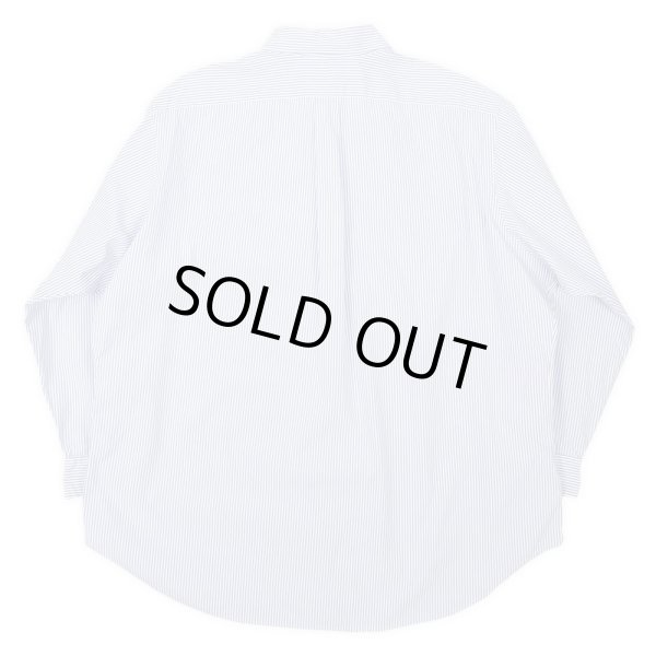 画像2: 90's Polo Ralph Lauren ストライプ柄 ボタンダウンシャツ (2)