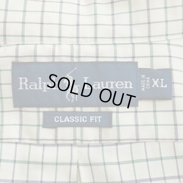 画像2: 90's Polo Ralph Lauren ボタンダウンシャツ “CLASSIC FIT” (2)