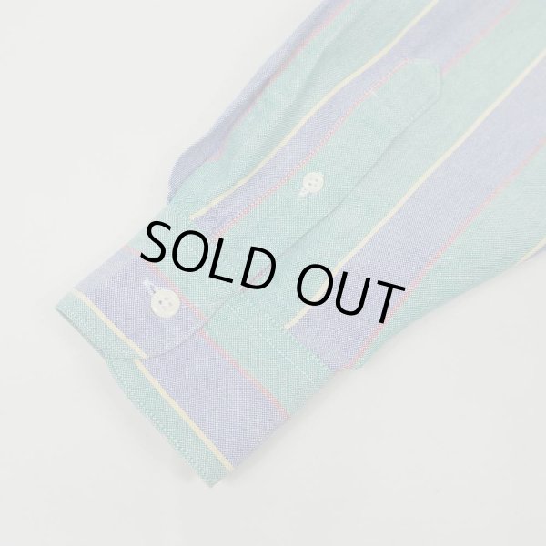 画像5: 90's Arrow マルチストライプ柄 ボタンダウンシャツ "MADE IN USA" (5)