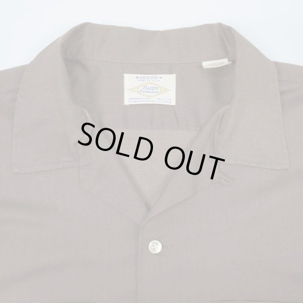 画像3: 70's ARROW L/S オープンカラーシャツ "MADE IN USA / size XL" (3)