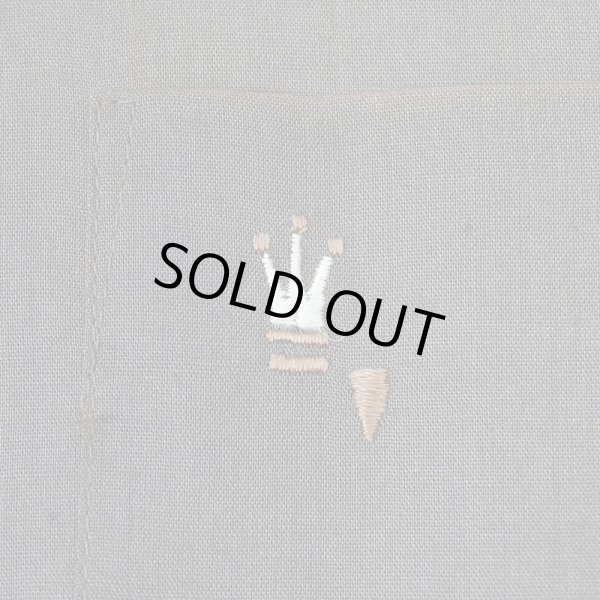 画像4: 70's ARROW L/S オープンカラーシャツ "MADE IN USA / size XL" (4)