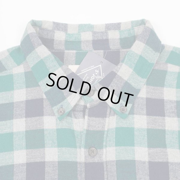 画像3: 00's ST JOHN'S BAY フランネル ボタンダウンシャツ "DEADSTOCK" (3)