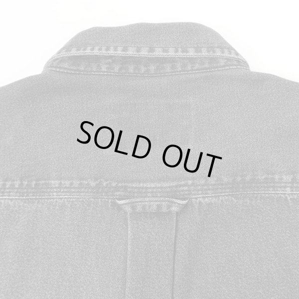 画像4: 90's ST JOHN'S BAY ブラックデニム ボタンダウンシャツ "VINTAGE COLORS" (4)