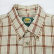 画像3: 00's Cabela's S/S ボタンダウンシャツ “Light Brown Plaid” (3)