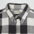画像3: 00's FieldMaster ブロックチェック柄 ヘビーネルシャツ "BLACK×WHITE" (3)