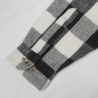 画像4: 00's FieldMaster ブロックチェック柄 ヘビーネルシャツ "BLACK×WHITE" (4)