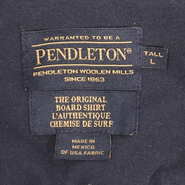 画像2: 00's Pendleton オープンカラー ウールシャツ "Ombre Plaid" (2)