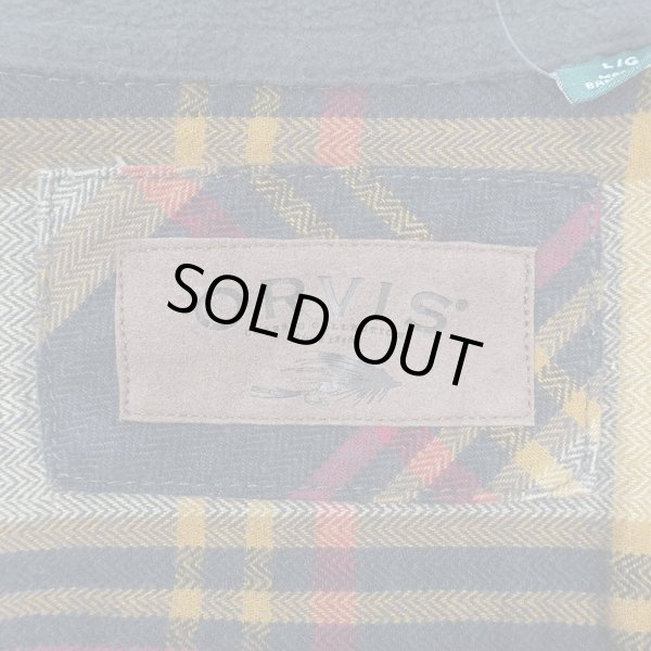 画像2: 00's ORVIS ヘビーネルシャツ ”Black Plaid” (2)