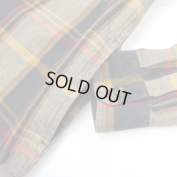 画像4: 00's ORVIS ヘビーネルシャツ ”Black Plaid” (4)