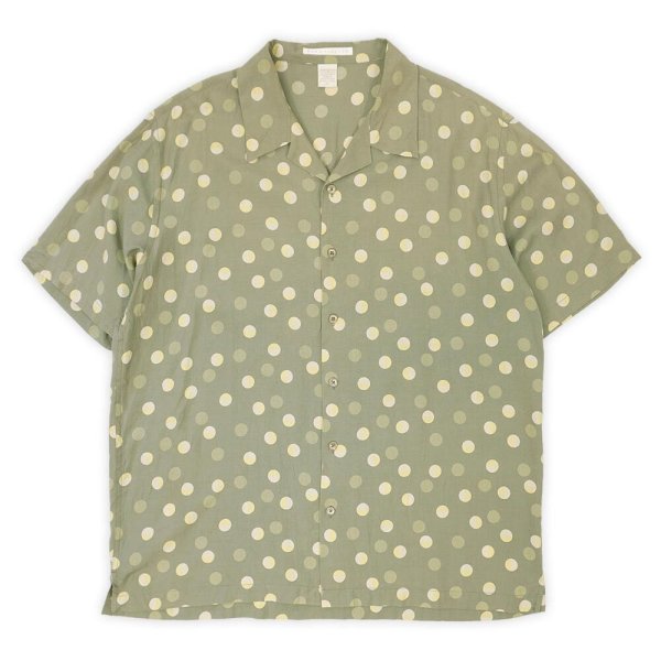 画像1: 90's PERRY ELLIS S/S オープンカラーシャツ "SILK × COTTON" (1)
